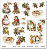 11.8" x 12.1" paper pad - Christmas Time