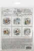 Winter village 1 - rice paper set