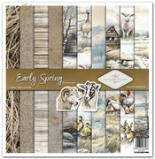 11.8" x 12.1" paper pad - Early Spring