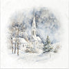Winter village 1 - rice paper set