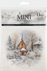 Winter village 1 - rice paper set