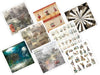 11.8" x 12.1" ITD Collection - Set 14 - mixed design paper sheets