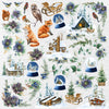12" x 12" paper pad - Country Winter