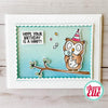 Avery Elle -  Hoot Hoot Hooray - Clear Stamp Set