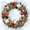 8" x 8" paper pad - Bright Christmas