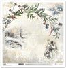 11.8" x 12.1" paper pad - Victorian Christmas