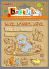 ScrapBerry's Basik & Co - Live Laugh Love- Clear Stamp Set - Crafty Wizard