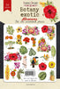 54pcs Botany Exotic Flowers die cuts