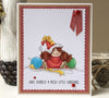 Stamping Bella - Messy Christmas Gnome - Rubber Stamp Set
