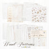 12" x 12" paper pad - Wood Patterns