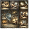 11.8" x 12.1" paper pad - Mouse World - Home Sweet Home - Crafty Wizard