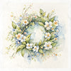 Spring Wreath 3 - rice paper set