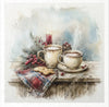 Retro Christmas 6 - rice paper set - Crafty Wizard