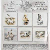 Geese 1 - rice paper set