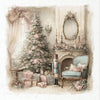 Winter Rose 5 - rice paper set - Crafty Wizard