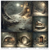 11.8" x 12.1" paper pad - Mouse World - Winter Journey - Crafty Wizard