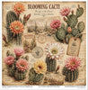 11.8" x 12.1" paper pad - Desert Flowers
