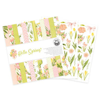 12" x 12" paper pad - Hello Spring