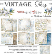 12" x 12" paper pad - Vintage Sky