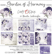 12" x 12" paper pad - Garden of Harmony