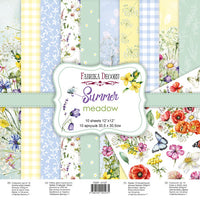 12" x 12" paper pad - Summer Meadow