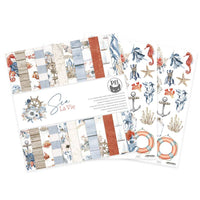 12" x 12" paper pad - Sea La Vie
