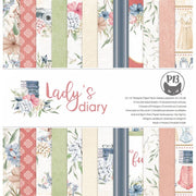 12" x 12" paper pad - Lady's Diary