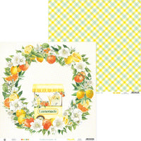12" x 12" paper pad - Fresh Lemonade