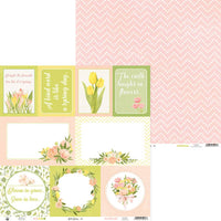 12" x 12" paper pad - Hello Spring