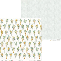 12" x 12" paper pad - Flowerish
