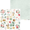 12" x 12" paper pad - Flowerish