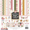 12" x 12" paper pad - Special Delivery Baby Girl