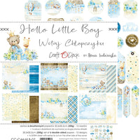 12" x 12" paper pad - Hello Little Boy