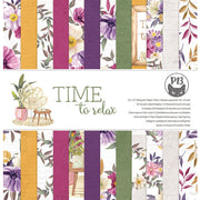 12" x 12" paper pad - Time to Relax