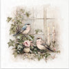 Winter Rose 7 - rice paper set