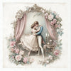 Winter Rose 4 - rice paper set