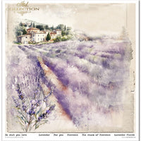 11.8" x 12.1" paper pad - Provence Scented with Lavender
