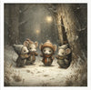 Winter Mice 8 - rice paper set - Crafty Wizard