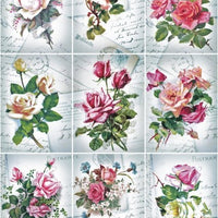 A4 soft decoupage paper set - set 1