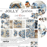8" x 8" paper pad - Jolly Season
