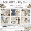8" x 8" paper pad - Melody of My Soul
