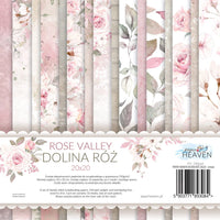 8" x 8" paper pad -  Rose Valley
