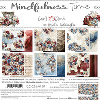 8" x 8" paper pad - Mindfulness Time