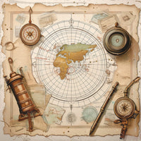 8" x 8" paper pad - Summer Adventures