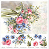 11.8" x 12.1" paper pad - Spring Bouquet