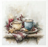 Retro Christmas 6 - rice paper set - Crafty Wizard