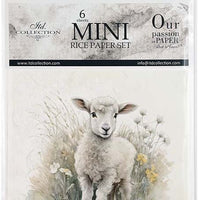 Sheep 1 - rice paper set