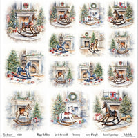 11.8" x 12.1" paper pad - Christmas Wishes