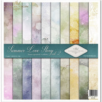 11.8" x 12.1" paper pad - Summer Love Story 2