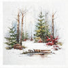 Winter Woods 1 - rice paper set - Crafty Wizard